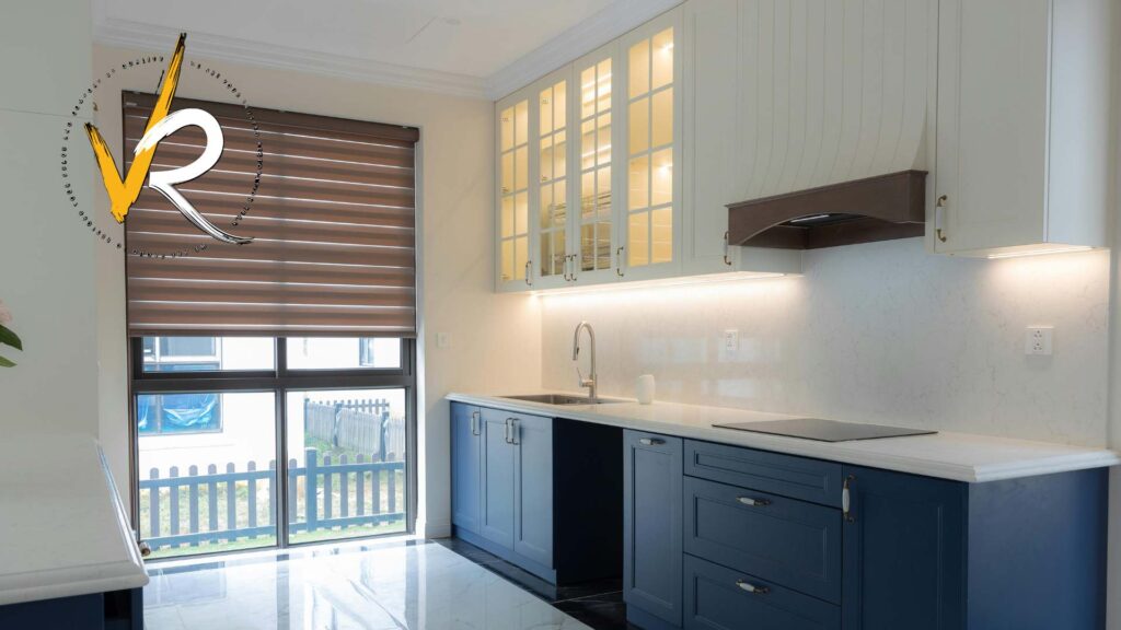 Kitchen remodeling project in Vancouver BC with modern cabinets and layout Vancouver