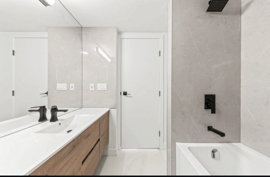 Open concept renovation at 328 Taylor Way West Vancouver with structural upgrades and modern design